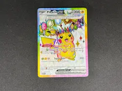 Pokemon TCG Surging Sparks Pikachu EX 219/191 NM Condition Secret Rare - Image 1