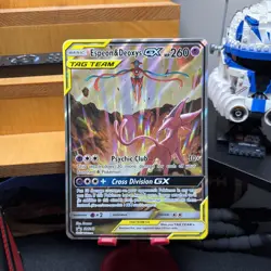 Pokemon TCG Tag Team Jumbo Espeon & Deoxys GX SM240 - Image 1