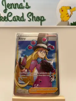 Avery Full Art (187/198) - Chilling Reign - Pokemon TCG - NM - Image 1