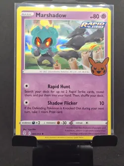 Pokemon Trick or Trade TCG Marshadow 080/203 Holo Rare Near Mint - Image 1
