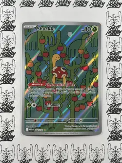 Pokemon Shuckle - Illustration Rare ME01: Mega Evolution 136/132 NM - Image 1