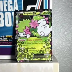 Pokemon TCG Shaymin EX XY148 Promo Holo Black Star Promo Basic - Image 1