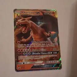Pokemon Charizard GX SM Promos SM195 Full Art Holo Promo 250HP English 2019 - Image 1