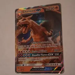 Pokemon Charizard GX SM Promos SM195 Full Art Holo Promo 250HP English 2019 - Image 3