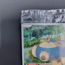 Pokemon TCG Snorlax Sealed Promo 051 Scarlet Violet 151 Black Star Holo - Image 4