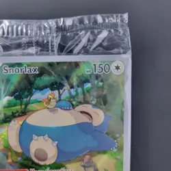 Pokemon TCG Snorlax Sealed Promo 051 Scarlet Violet 151 Black Star Holo - Image 5