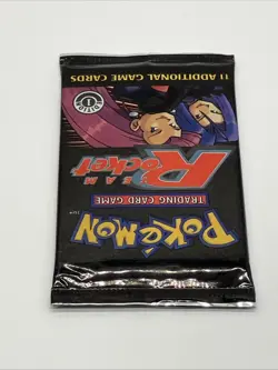 HEAVY Pokemon First 1st Edition Team Rocket Booster Foil Pack (Please Read) - Image 4