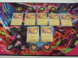 Pikachu 051 /162 Stamped 2026 Pokemon Day 30 Promo TCG - W/Coins NM X7 - Image 2