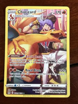 Pokemon Lost Origin Charizard TG03/TG30 Illustration Rare Holo - Image 1