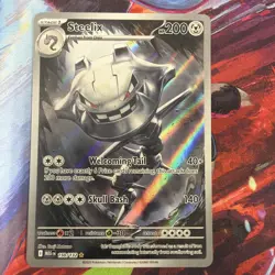 ⛓ Pokemon TCG Steelix 150/132 Mega Evolutions Illustration Rare ⛓ - Image 1