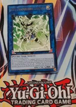 Yugioh PSY-Framelord Lambda Gold Letter Rare MGED LP 1st Edition - Image 1