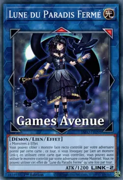 Yu-Gi-Oh ! Lune du Paradis Ferme INFO-FR098 VF/COMMUNE - Image 1