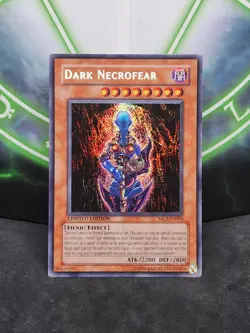 Yugioh Dark Necrofear MC1-EN005 Secret Rare NM - Image 1