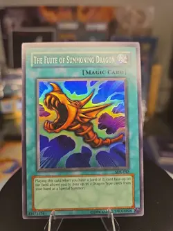 Kaiba Unlimited the Flute of Summoning Dragon Super Rare Starter Deck SDK-042 - Image 1