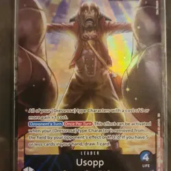 Usopp(Official Playmat-Limited Edition Vol. 3-) One Piece Promotion Cards(OP-PR) - Image 1