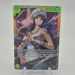 Bandai One Piece Trafalgar Law EB03-062 Secret Rare Rush Foil English 6000 Power - Image 1