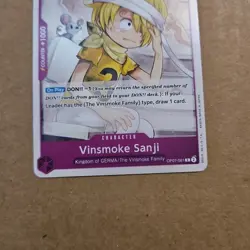 One Piece Vinsmoke Sanji (OP07-061/201) OP07 500 Years in the Future NM TCG CCG - Image 3
