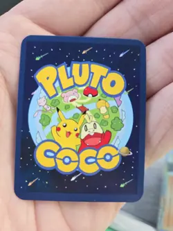Pluto Coco Mini Card - Snorlux (Snorlax) #35 - Drawn by artsyzardsy - Image 2