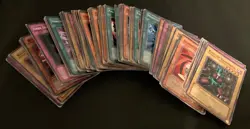 KONAMI YUGIOH! MIXED CARD BUNDLE 300+ CARDS! Common & Foil - Image 2