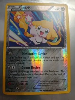 Jirachi Roaring Skies Reverse Holo Card 42/108 Near Mint Condition - Image 1