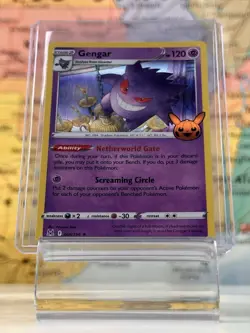 Gengar 066/196 Holo Rare Trick or Trade Pokemon Card | SHIPS SAME DAY - Image 1
