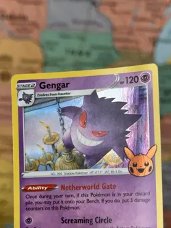 Gengar 066/196 Holo Rare Trick or Trade Pokemon Card | SHIPS SAME DAY - Image 2