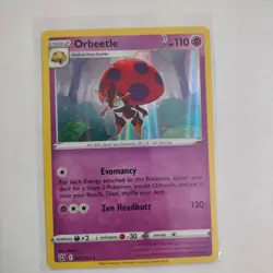 Orbeetle 65/163 - Battle Styles - Holo Rare - Pokemon Card - Same Day Shipping! - Image 1