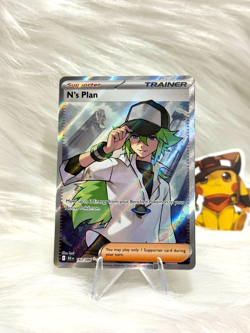 N’s Plan - 163/086 - Black Bolt Ultra Rare (Ns) Pokemon TCG Card - NM - Image 1