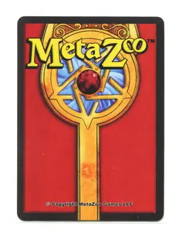 MetaZoo Kickstarter Cryptid Nation Unending Fire Crystal Full Holo Card #34/159 - Image 2
