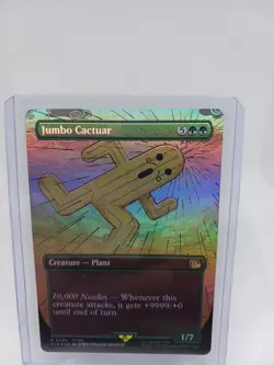 Jumbo Cactuar (Borderless) Final Fantasy Foil - Image 1