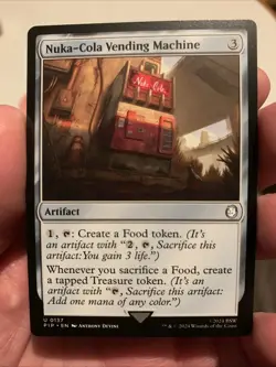 1x Nuka-Cola Vending Machine NM-Mint, English Fallout MTG Magic - Image 1