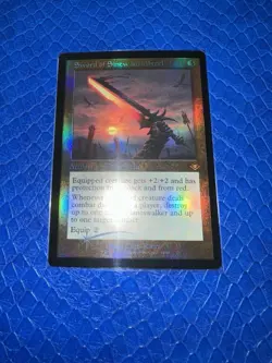MTG - Sword of Sinew and Steel - Foil - Retro Frame, Modern Horizons 2 Magic NM - Image 2