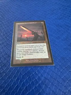MTG - Sword of Sinew and Steel - Foil - Retro Frame, Modern Horizons 2 Magic NM - Image 4
