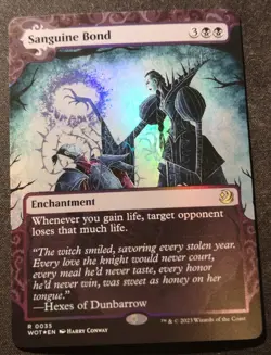 Sanguine Bond - Foil - Enchanting Tales - WOT - NM Unplayed - EN - 0035 - Image 1