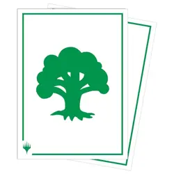 105 Ultra Pro MTG Mana 8 Forest Apex Deck Protectors Green Card Sleeves magic - Image 1