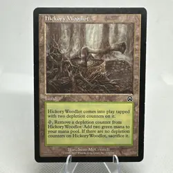 x1 Hickory Woodlot x1 MTG Mercadian Masques Magic The Gathering - Image 1