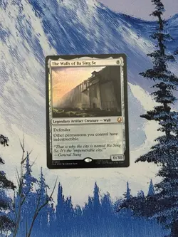 The Walls Of Ba Sing Se M 0261 Foil Magic Avatar The Last Airbender TLA MTG NM - Image 1
