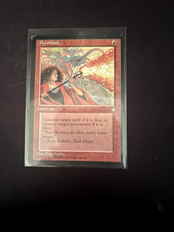 Pyroblast Ice Age Regular NM - Image 1