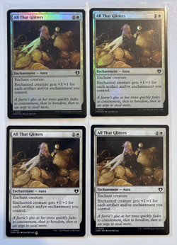 MTG – Commander Masters – All That Glitters – Common 0009 x 4 (2 Foil) - Image 1