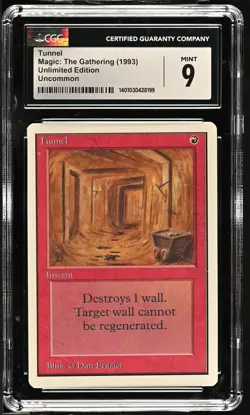 TUNNEL Unlimited U CGC 9 MTG [Nostalgium] - Image 1