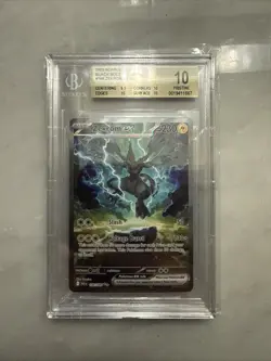 Zekrom ex 2025 Pokemon Scarlet Violet Black Bolt #166 SIR BGS 10 Pristine - Image 1