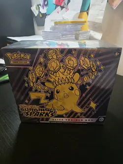 Pokemon TCG Surging Sparks Elite Trainer Box - New & Sealed - Image 1