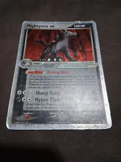 Mightyena EX Holo Card 101/110 Pokemon TCG Holon Phantoms Rare - Image 1