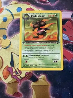 Pokemon TCG Dark Gloom 36/82 Team Rocket 1st Edition - Image 1