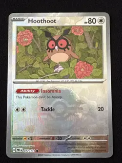 Hoothoot 77/131 Poke Ball Prismatic Evolutions PRE -Near Mint- Pokemon TCG - Image 1