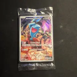 Pokemon Team Rocket's Wobbuffet Promo Full Art Holo P Psychic Original Sleeve - Image 1