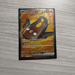 Pokemon TCG Ascended Heroes Stunfisk EX Full Art 252/217 NM - Image 1