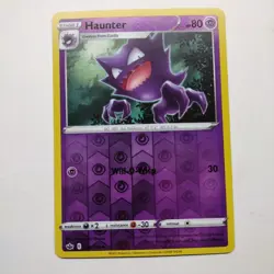 Pokemon - Haunter - 056/198 - Reverse Holo - Chilling Reign - NM/M - Image 1