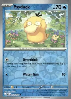 Psyduck 54/165 Reverse Holo - Scarlet & Violet 151 Pokemon TCG 2023- NM - Image 1