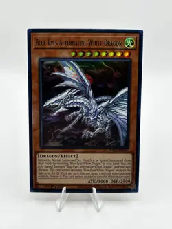 Blue-Eyes Alternative White Dragon Yugioh RA02-EN010 Ultra Rare NM - Image 1